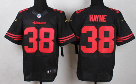 Men's San Francisco 49ers #38 Jarryd Hayne 2015 Nike Black Elite Jersey
