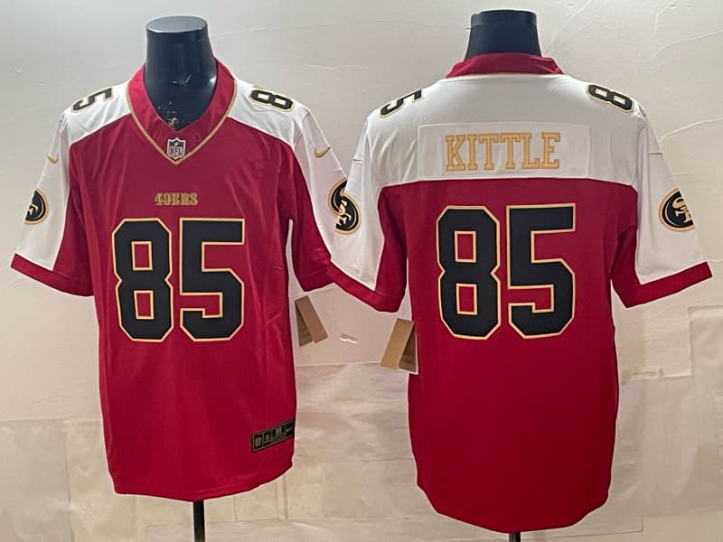 Men's San Francisco 49ers #85 George kittle    Football Jersey