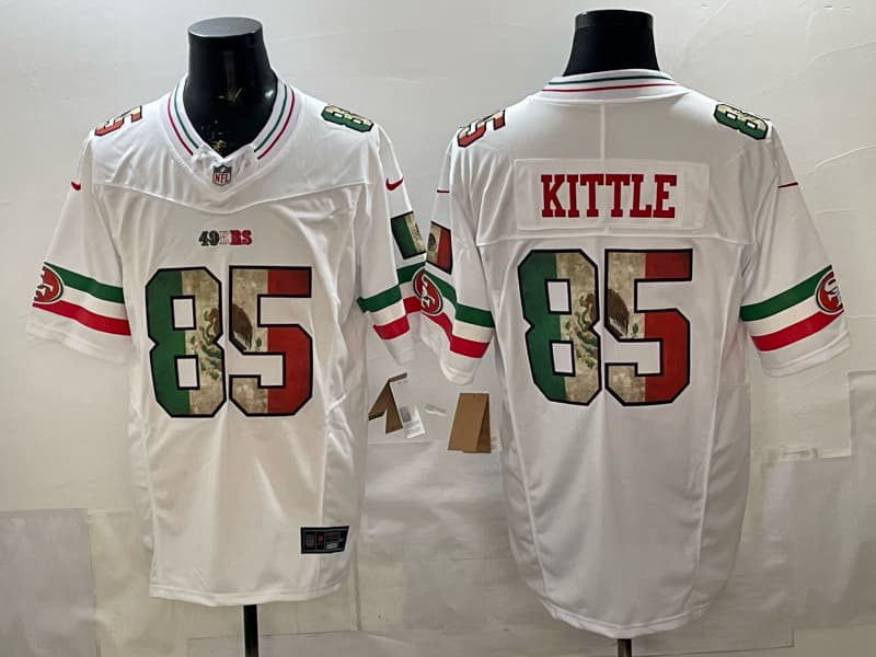 Men's San Francisco 49ers #85 George kittle   Jersey