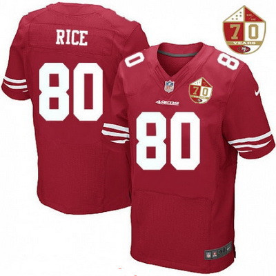Men's San Francisco 49ers #92 Quinton Dial White 70th Anniversary Patch Stitched NFL Nike Elite Jersey