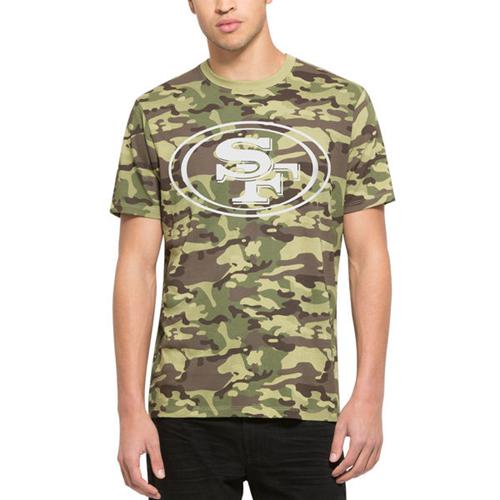 Men's San Francisco 49ers '47 Camo Alpha T-Shirt