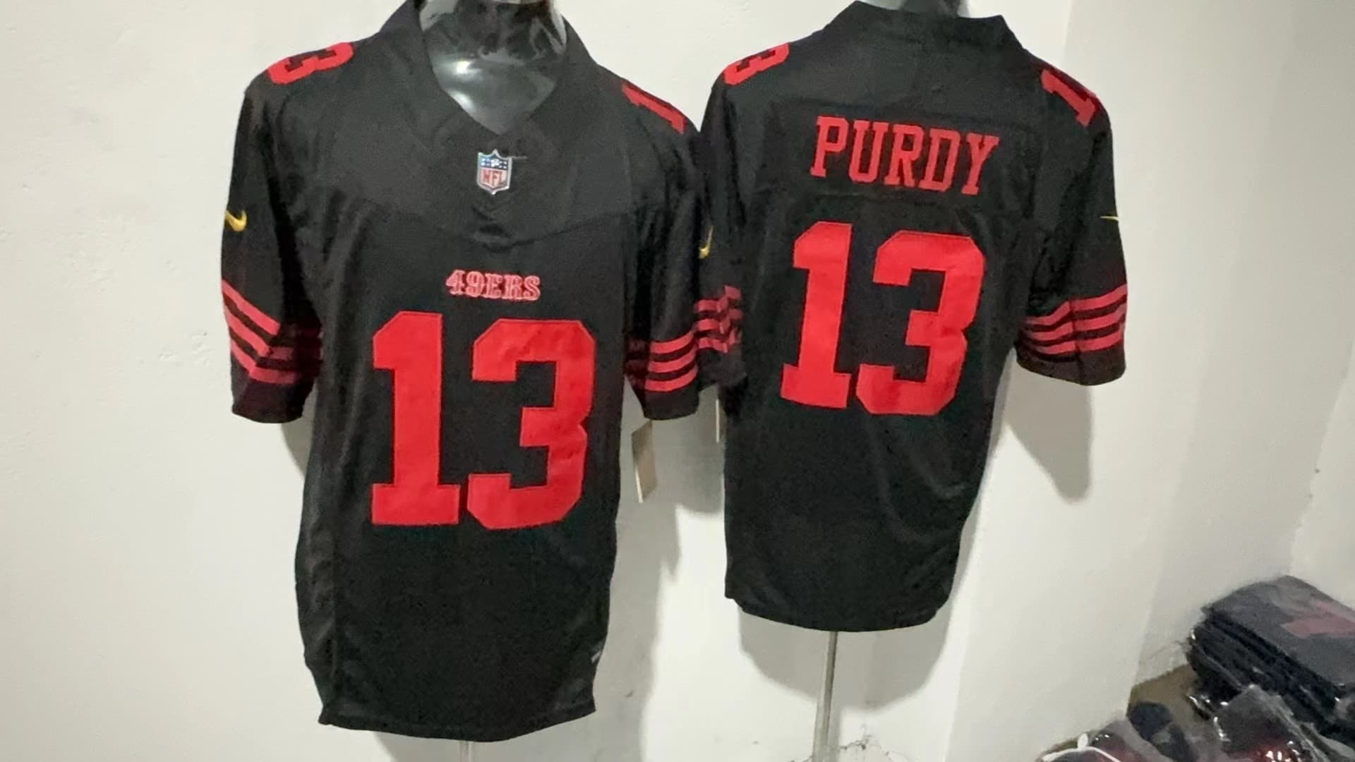 Men's San Francisco 49ers 2025   Vapor Limited Jersey - All Stitched Brock  Purdy 13