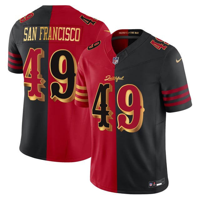 Men's San Francisco 49ers 2025 “Rivalries” Vapor Limited Jersey - All Stitched 49 San Francisco