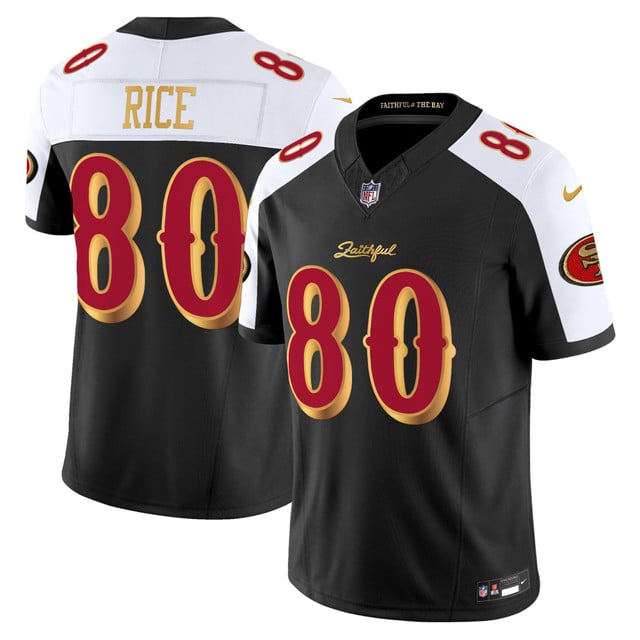 Men's San Francisco 49ers 2025 “Rivalries” Vapor Limited Jersey - All Stitched 80  Jerry Rice