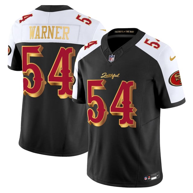 Men's San Francisco 49ers 2025 “Rivalries” Vapor Limited Jersey - All Stitched Fred Warner     54