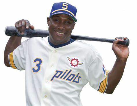 Men's Seattle Pilots #3 Joe Schultz 1969 Home Cream MITCHELL & NESS Cooperstown Throwback Baseball Jersey1