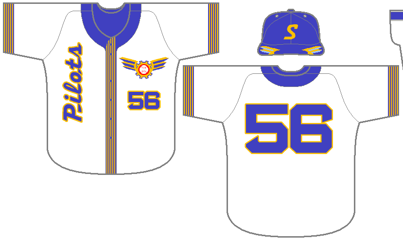 Men's Seattle Pilots Custom 1969 Home White MITCHELL & NESS Cooperstown Throwback Baseball Jersey