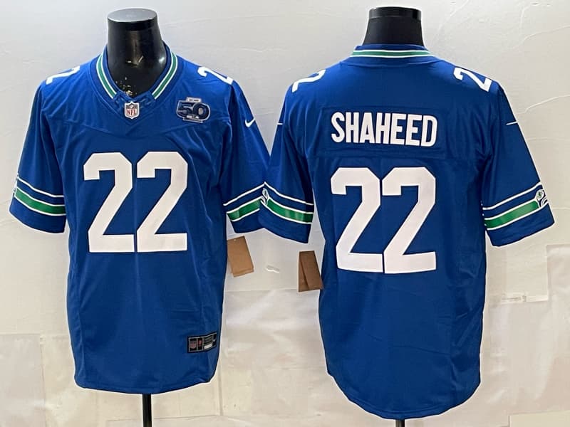 Men's Seattle Seahawks   Vapor    Limited Jersey  All Stitched  SHAHEED   22