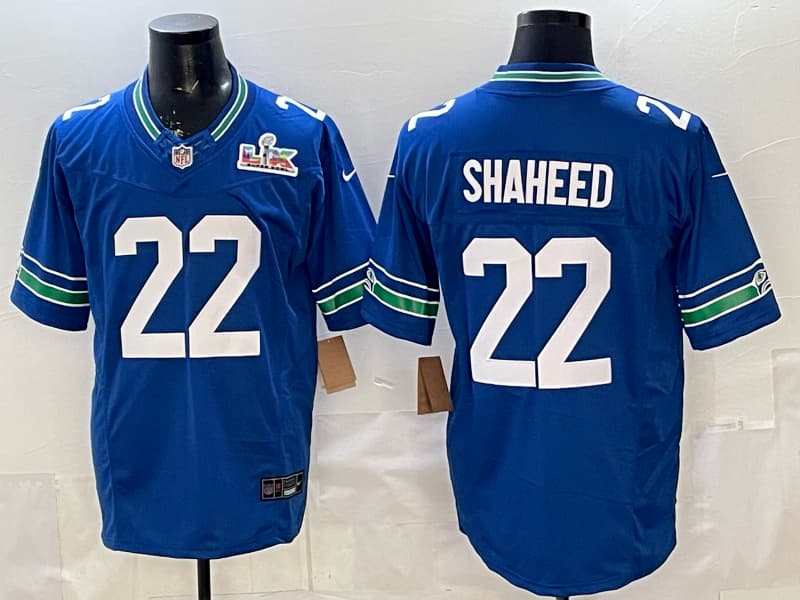 Men's Seattle Seahawks   Vapor    Limited Jersey  All Stitched  SHAHEED  22