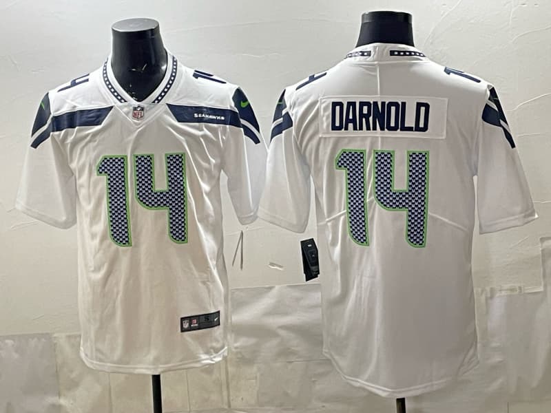 Men's Seattle Seahawks   Vapor Limited Jersey - All Stitched  14  Sam Darnold