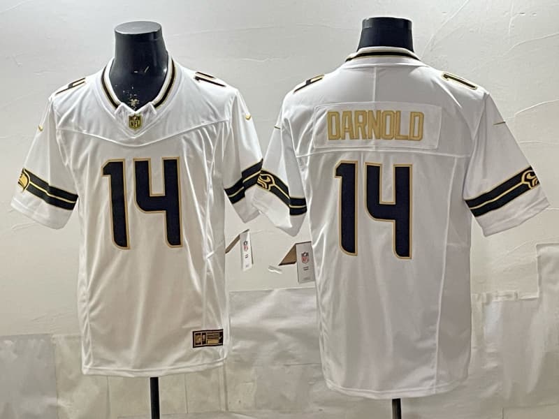 Men's Seattle Seahawks   Vapor Limited Jersey - All Stitched 14   Sam  Darnold