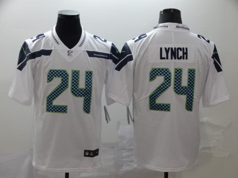 Men's Seattle Seahawks #24 Marshawn Lynch    Stitched  NFL Nike Limited Jersey