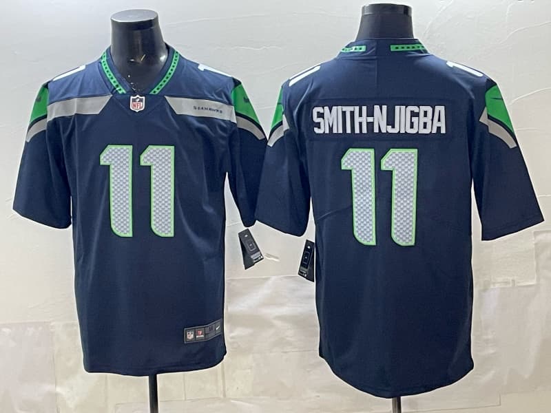 Men's Seattle Seahawks  Vapor Limited Jersey - All Stitched   Smith-Njigba   11