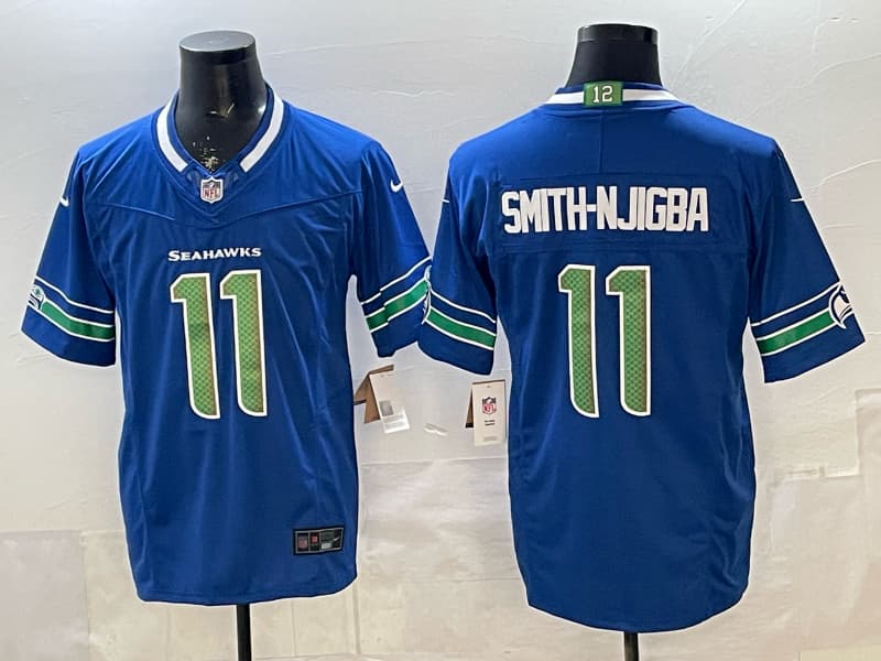 Men's Seattle Seahawks  Vapor Limited Jersey - All Stitched Smith-Njigba 11