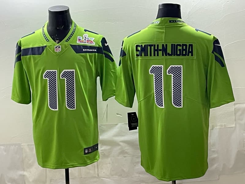 Men's Seattle Seahawks Super Bowl LX & United States   Vapor Limited  Jersey - All Stitched Smith-Njigba 11