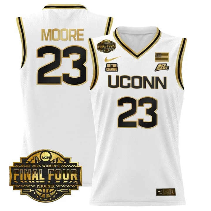 Men's Size - UConn Huskies 2026 Women's Tournament Final Four Basketball Jersey - All Stitched Maya Moore