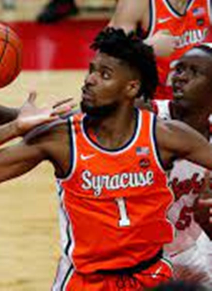 Men's Syracuse Orange #1 Quincy Guerrier Nike Orange Retro College Basketball Jersey