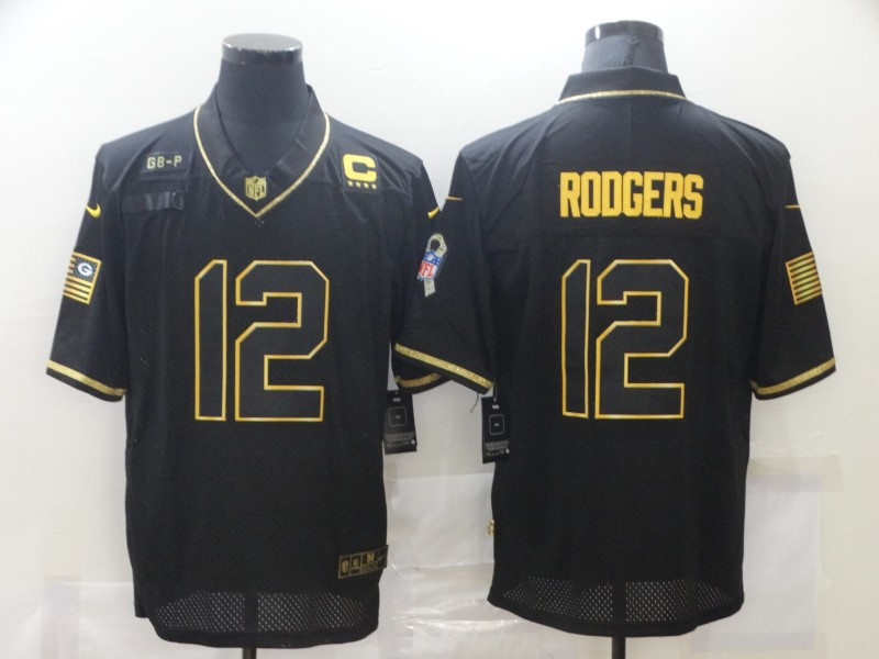 Men's Tampa Bay Buccaneers #12 Tom Brady Nike Black Gold Fashion Jersey