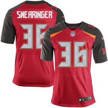 Men's Tampa Bay Buccaneers #36 D. J. Swearinger Red Team Color NFL Nike Elite Jersey