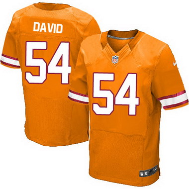 Men's Tampa Bay Buccaneers #54 Lavonte David Orange Alternate NFL Nike Elite Jersey