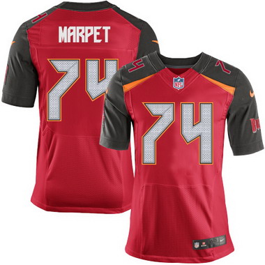 Men's Tampa Bay Buccaneers #74 Ali Marpet Red Team Color NFL Nike Elite Jersey