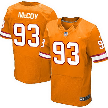 Men's Tampa Bay Buccaneers #93 Gerald McCoy Orange Alternate NFL Nike Elite Jersey
