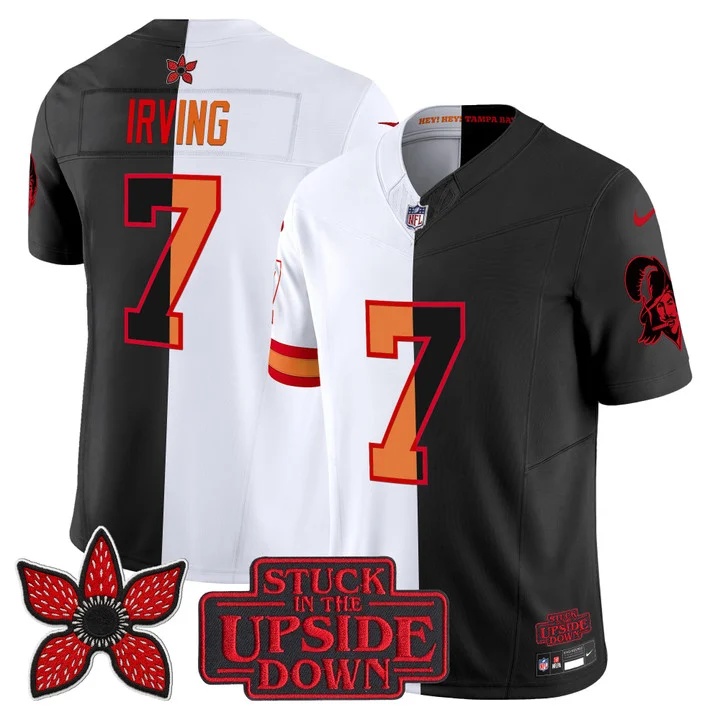 Men's Tampa Bay Buccaneers 'Upside Down Edition' Vapor Limited Jersey - All Stitched Bucky Irving   7