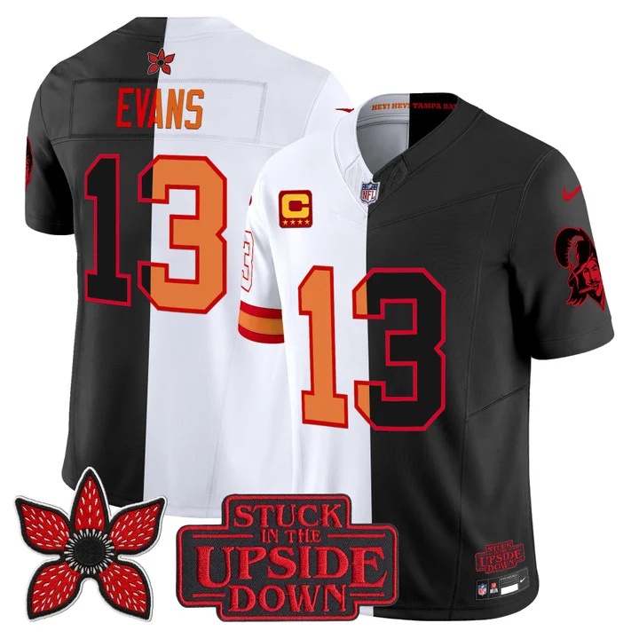 Men's Tampa Bay Buccaneers 'Upside Down Edition' Vapor Limited Jersey - All Stitched Mike Evans     13