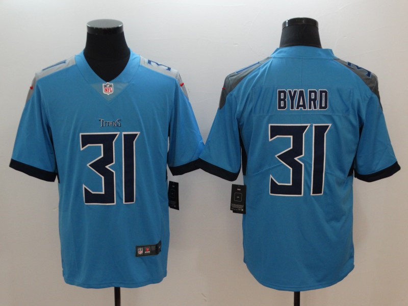 Men's Tennessee Titans #31 Kevin Byard Nike Light Blue Vapor Untouchable Limited Jersey