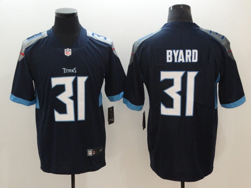 Men's Tennessee Titans #31 Kevin Byard Nike Navy Vapor Untouchable Limited Jersey