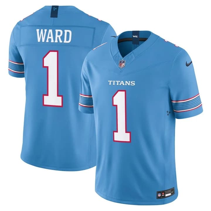 Men's Tennessee Titans 2026 Vapor Limited Jersey - All Stitched Cam Ward