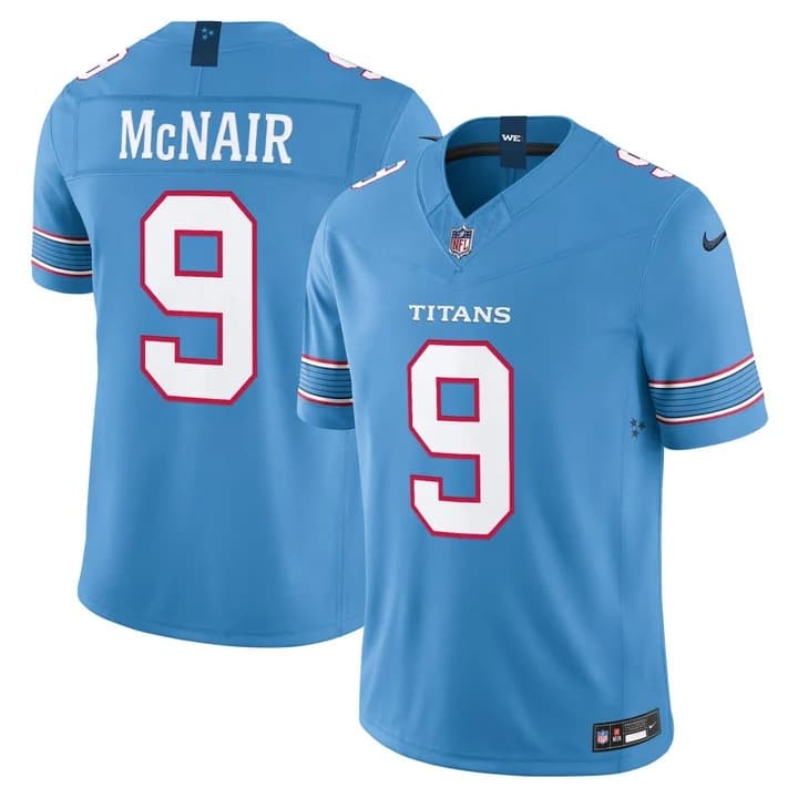 Men's Tennessee Titans 2026 Vapor Limited Jersey - All Stitched Steve Mcnair  9