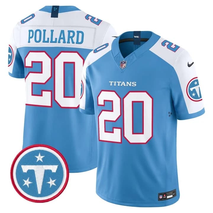 Men's Tennessee Titans 2026 Vapor Limited Jersey - All Stitched Tony Pollard    20