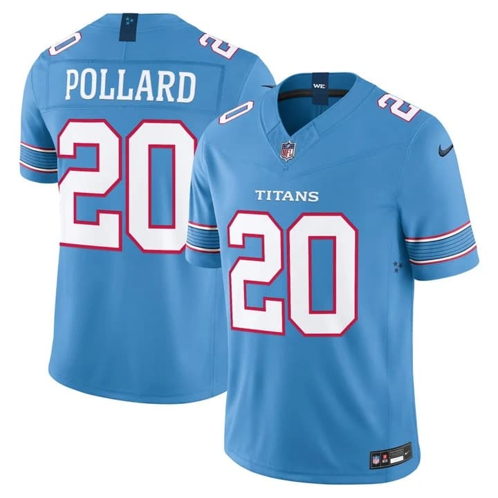 Men's Tennessee Titans 2026 Vapor Limited Jersey - All Stitched Tony Pollard  20