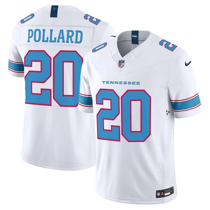 Men's Tennessee Titans 2026 Vapor Limited Jersey - All Stitched Tony Pollard20