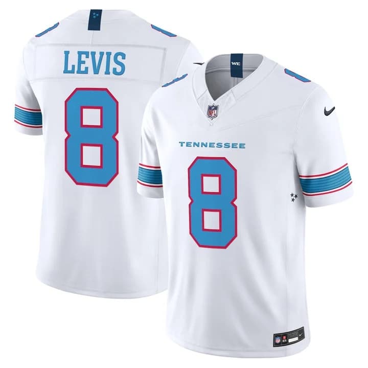 Men's Tennessee Titans 2026 Vapor Limited Jersey - All Stitched Will Levis8