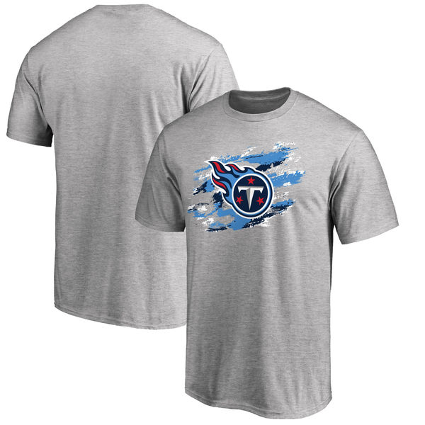 Men's Tennessee Titans NFL Pro Line True Color T-Shirt Heathered Gray