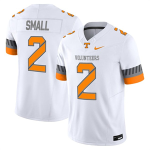 Men's Tennessee Volunteers 2025 'Smokey Grey Series' Vapor Limited Jersey V2 - All Stitched Jabari Small   2