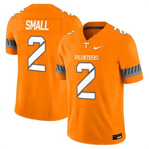Men's Tennessee Volunteers 2025 'Smokey Grey Series' Vapor Limited Jersey V2 - All Stitched Jabari Small  2