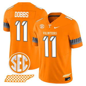 Men's Tennessee Volunteers 2025 'Smokey Grey Series' Vapor Limited Jersey V2 - All Stitched Joshua Dobbs  ￥11