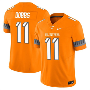 Men's Tennessee Volunteers 2025 'Smokey Grey Series' Vapor Limited Jersey V2 - All Stitched Joshua Dobbs 11