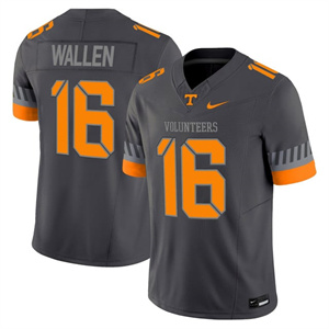 Men's Tennessee Volunteers 2025 'Smokey Grey Series' Vapor Limited Jersey V2 - All Stitched Morgan Wallen