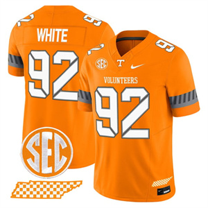 Men's Tennessee Volunteers 2025 'Smokey Grey Series' Vapor Limited Jersey V2 - All Stitched Reggie White #92
