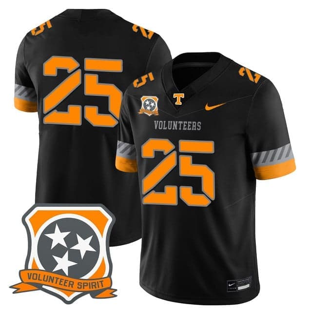 Men's Tennessee Volunteers 2025 Spirit Jersey - All Stitched 25