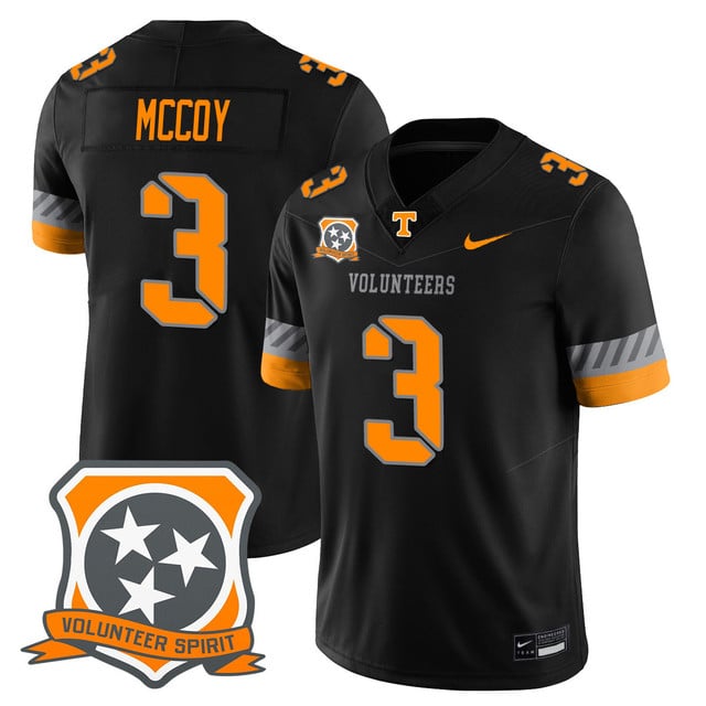 Men's Tennessee Volunteers 2025 Spirit Jersey - All Stitched Jermod McCoy   - 3