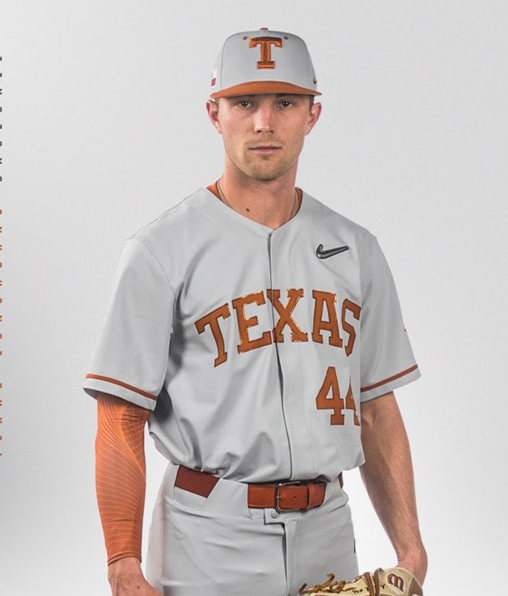 Men's Texas Longhorns Custom Diamonds Nike Grey College Baseball Jersey