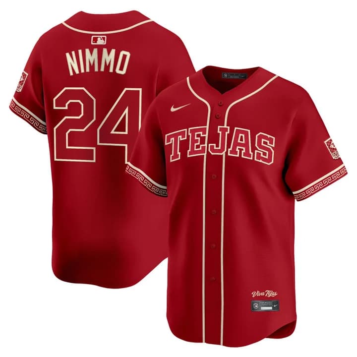 Men's Texas Rangers 2026 City Connect Vapor Premier Limited Jersey - All Stitched Brandon Nimmo