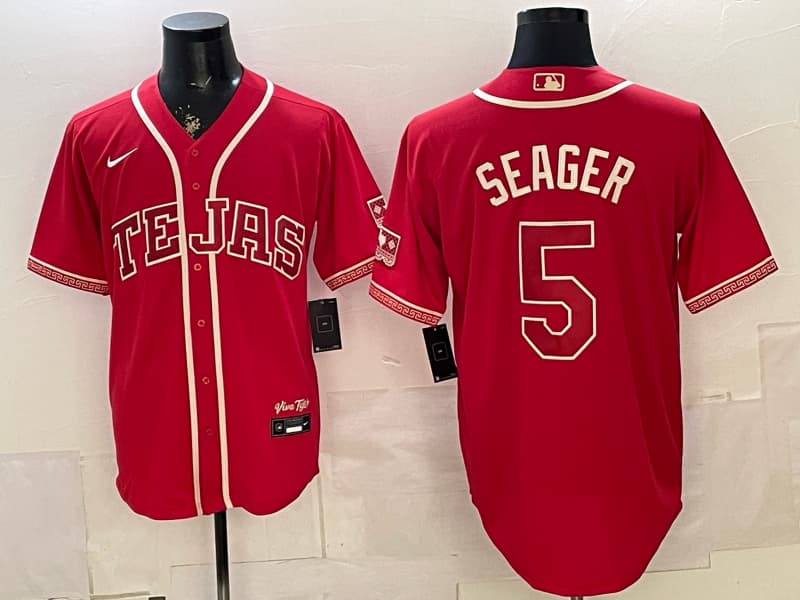 Men's Texas Rangers 2026 City Connect Vapor Premier Limited Jersey - All Stitched Corey Seager