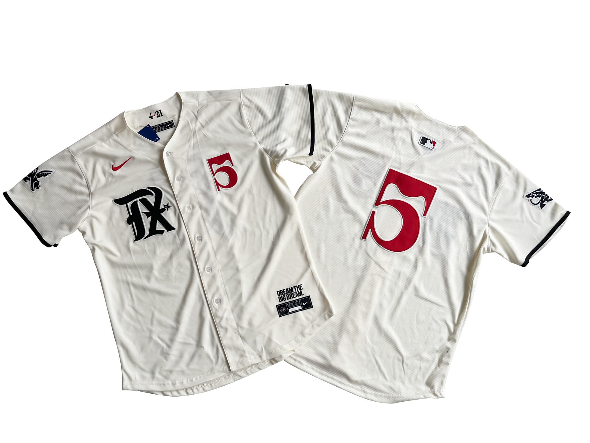 Men's Texas Rangers 5# Corey Seager Nike Natural City Connect Limited Player Jersey