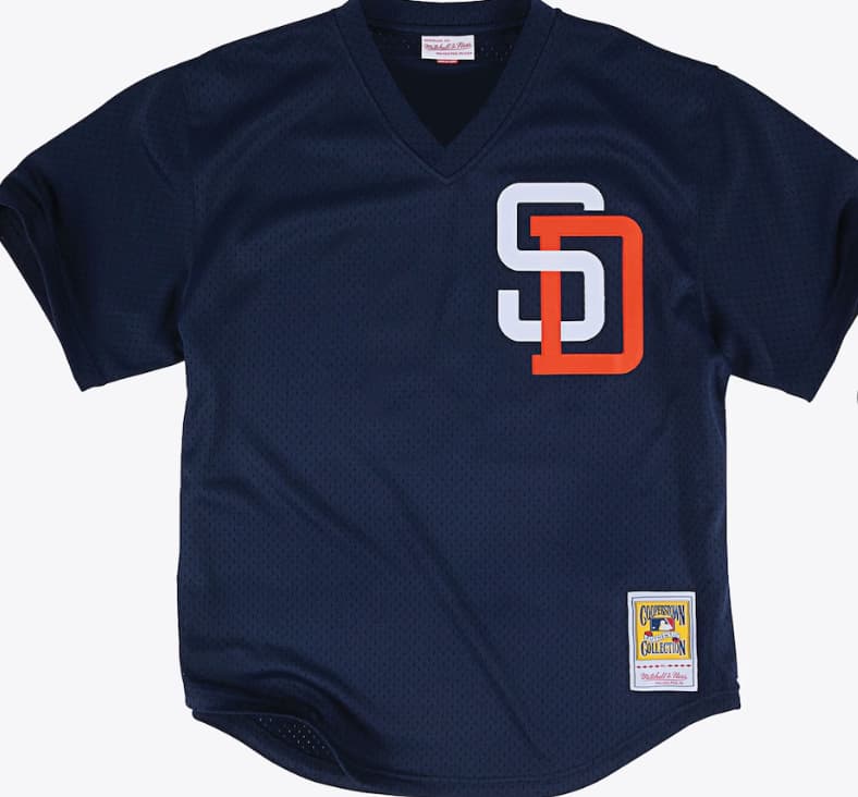 Men's Tony Gwynn Navy San Diego Padres 1996 Authentic Batting Practice Jersey